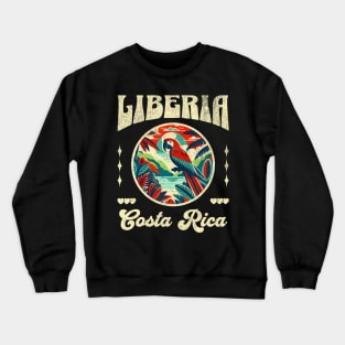 Liberia Macaw Rainforest Crewneck Sweatshirt